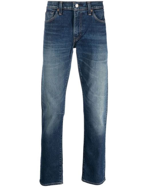 Levi's 511 logo-patch straight-leg jeans