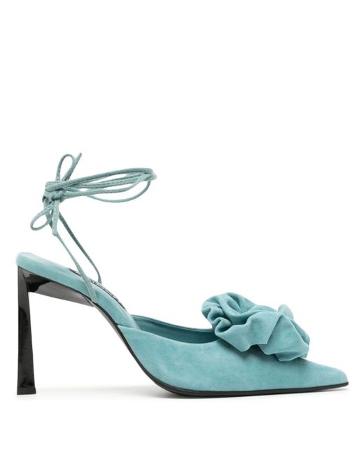 Senso Ottilie 95mm suede lace-up sandals