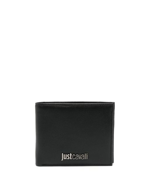 Just Cavalli logo-lettering bi-fold wallet