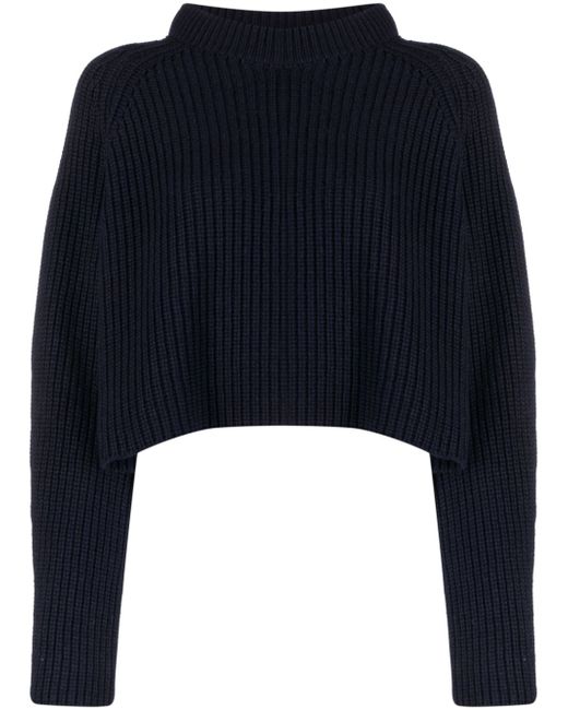 Société Anonyme Emma ribbed-knit cropped jumper