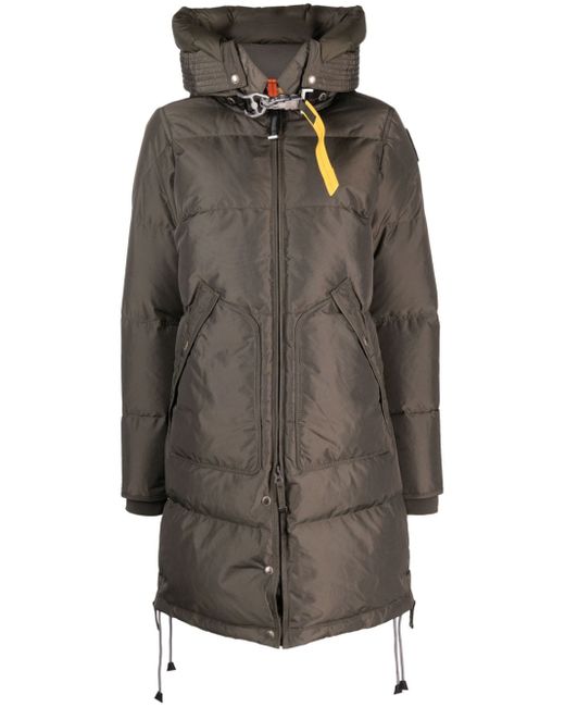 Parajumpers buckle-embellished quilted hooded jacket