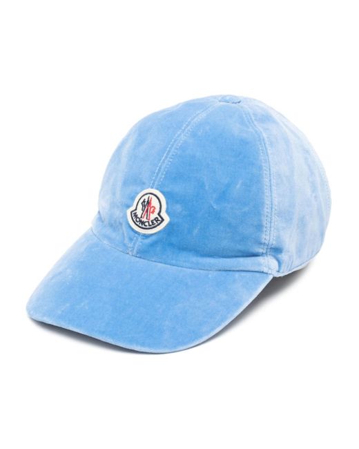 Moncler logo-appliqué cotton baseball cap
