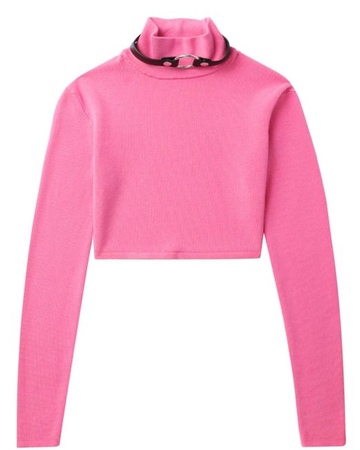 1017 Alyx 9Sm long-sleeve cropped jumper