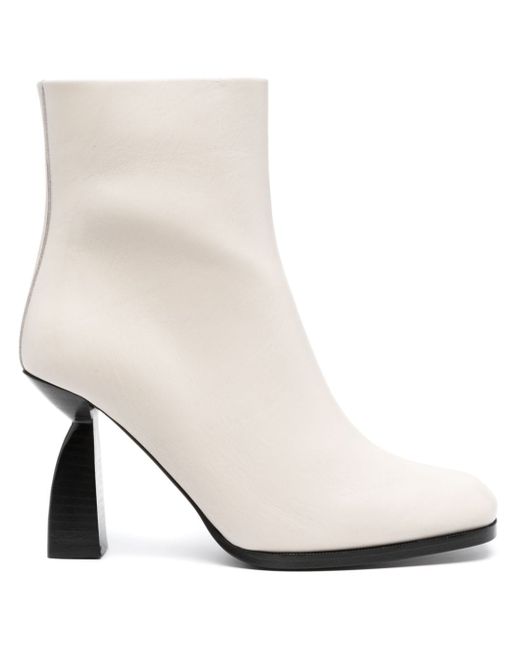 Nodaleto leather ankle boots