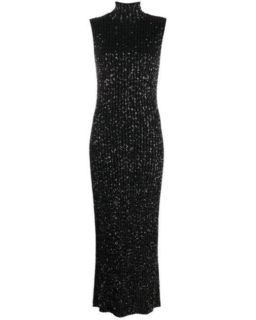 Missoni sequinned ribbed dress
