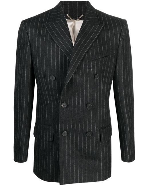 Golden Goose pinstriped double-breasted blazer
