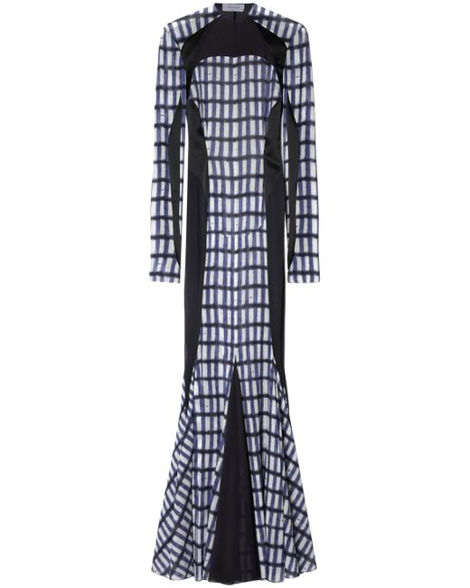Off-White geometric-print maxi dress