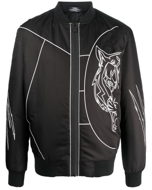 Plein Sport Tiger Court Edition bomber jacket