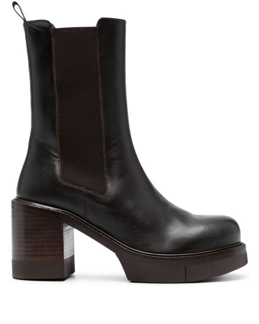 Paloma Barceló Reece 80mm leather boots