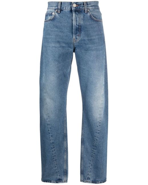 Séfr Twisted stonewashed straight-leg jeans