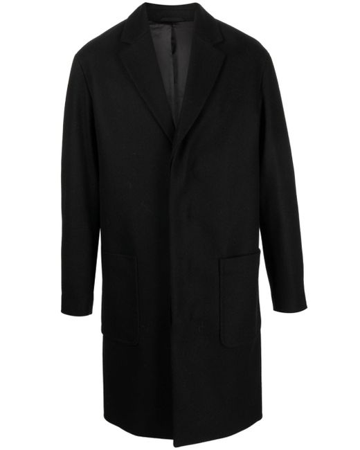 Calvin Klein single-breasted wool-blend coat