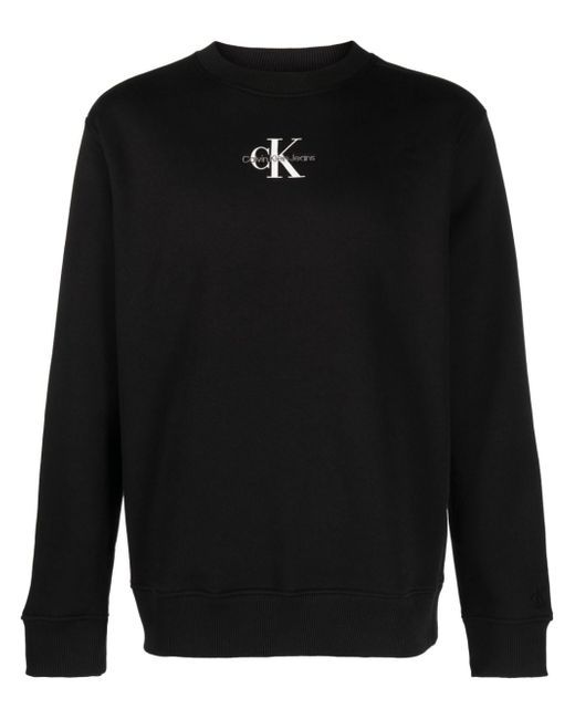 Calvin Klein Jeans logo-print crew-neck sweatshirt