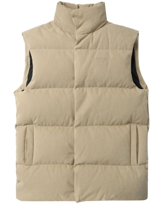 We11done high-neck padded gilet