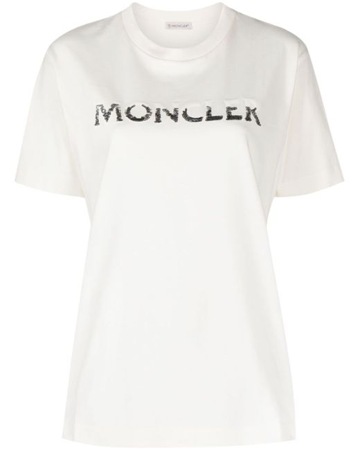 Moncler sequin-embellished T-shirt