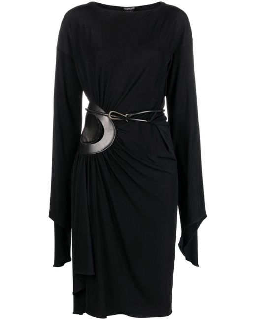 Tom Ford cut-out belted midi dress