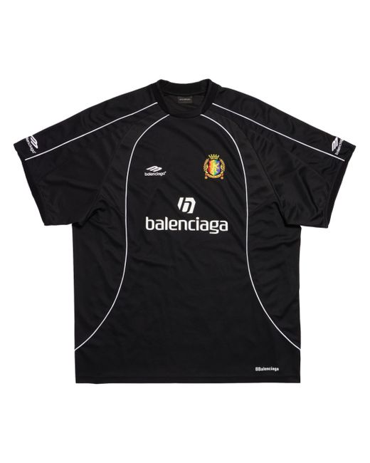 Balenciaga Soccer logo-print T-shirt