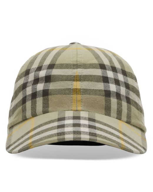 Burberry check-print baseball cap