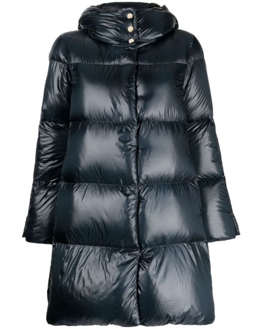 Herno A-Line padded lightweight coat