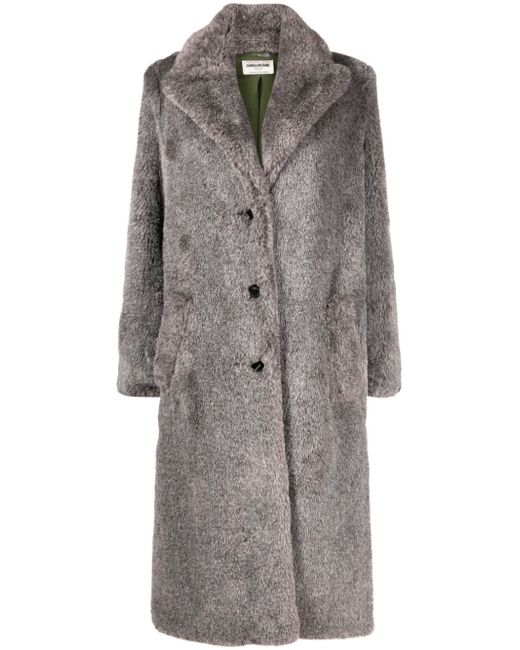 Zadig & Voltaire Monaco faux-fur coat