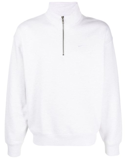 Nike high-neck zip-up sweatshirt