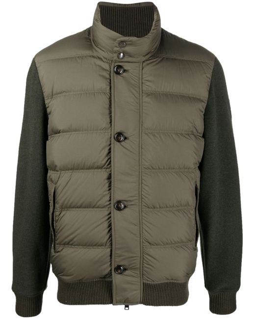 Woolrich button-up quilted down jacket