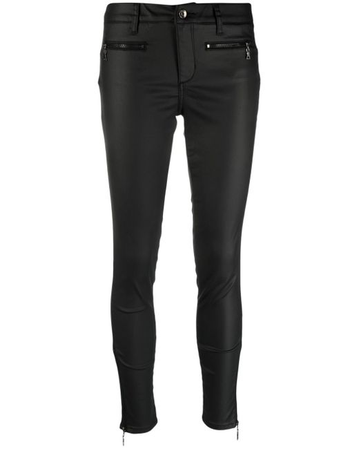Liu •Jo faux-leather skinny trousers