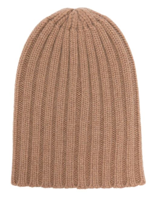Laneus ribbed-knit beanie