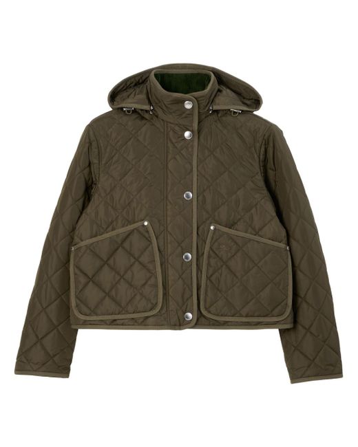 Burberry quilted classic-hood jacket