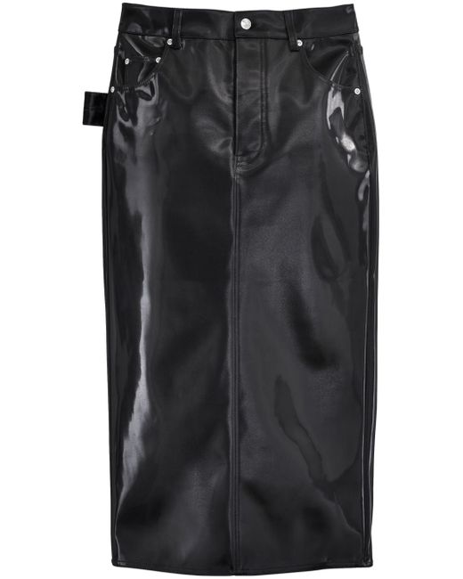 Marc Jacobs reflective midi skirt