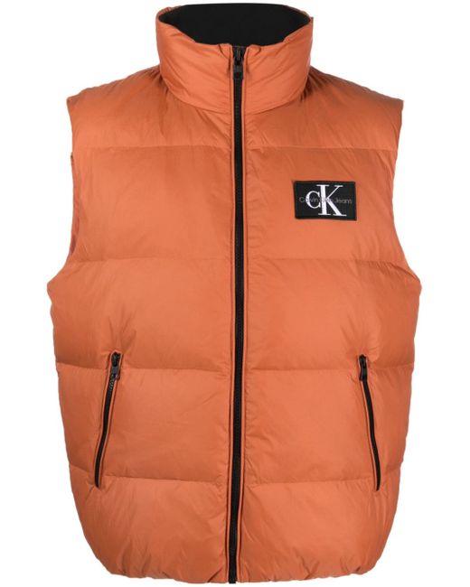 Calvin Klein Jeans zip-up quilted down gilet