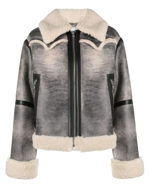 Stand Studio Lessie faux-shearling jacket