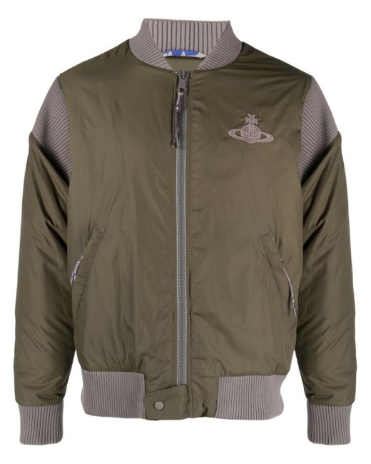 Vivienne Westwood Cyclist panelled bomber jacket