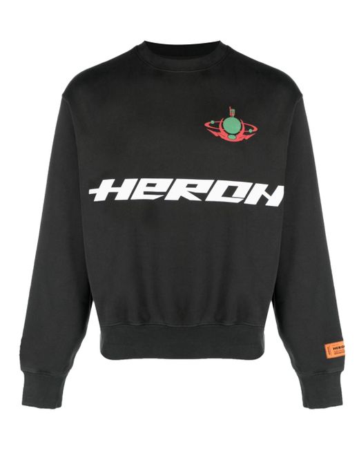 Heron Preston HP Burn crew-neck sweatshirt