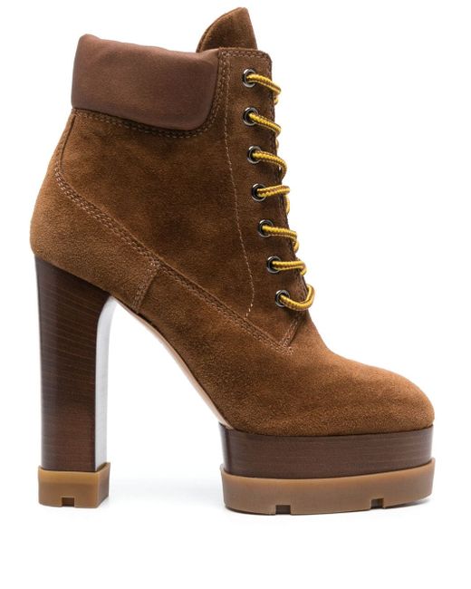 Casadei Nancy Alpi 120mm leather boots