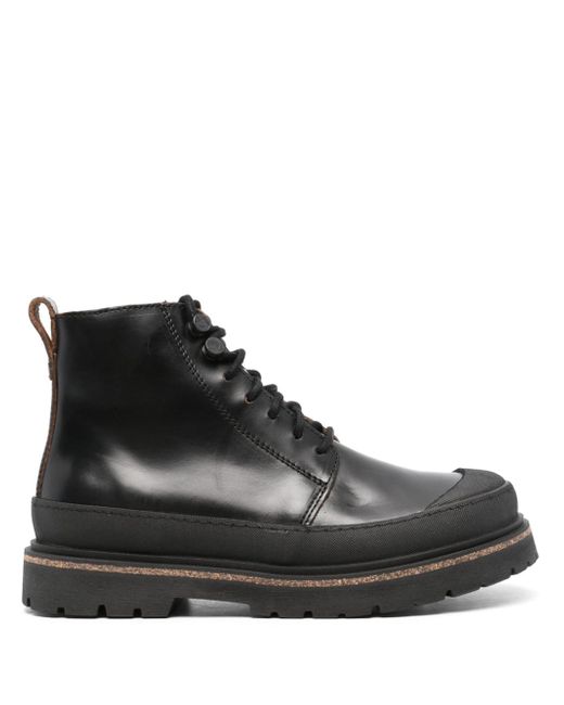 Birkenstock Prescott leather combat boots
