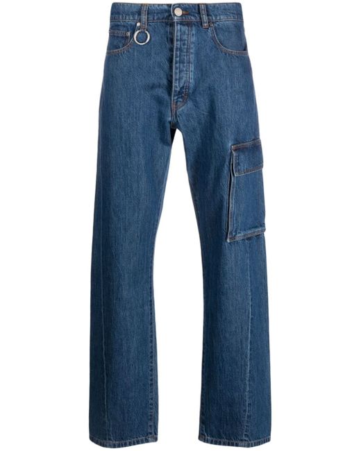 Etudes Surface mid-rise straight-leg jeans