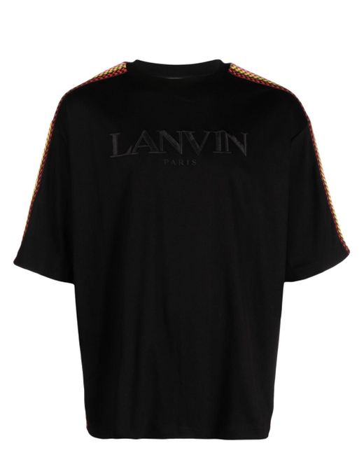 Lanvin Curb lace-embellished T-shirt