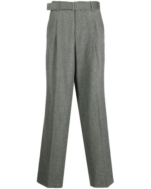 Etudes belted tailored trousers