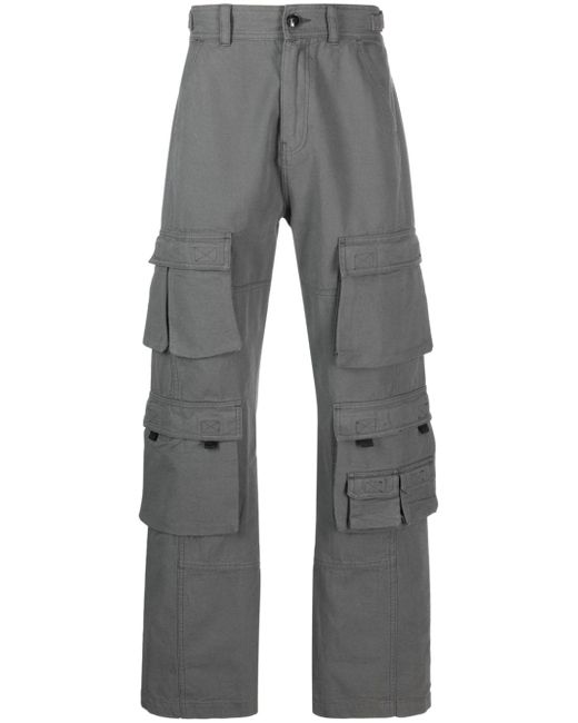 Martine Rose logo-patch cargo trousers
