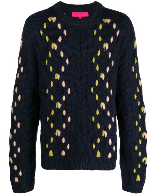The Elder Statesman cable-knit jumper