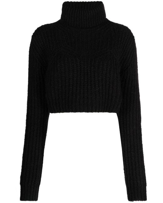 Dsquared2 ribbed-knit cropped jumper