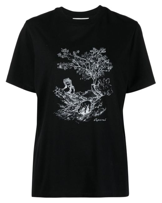 Coperni illustration-print T-shirt
