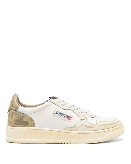 Autry Medalist Super Vintage leather sneakers