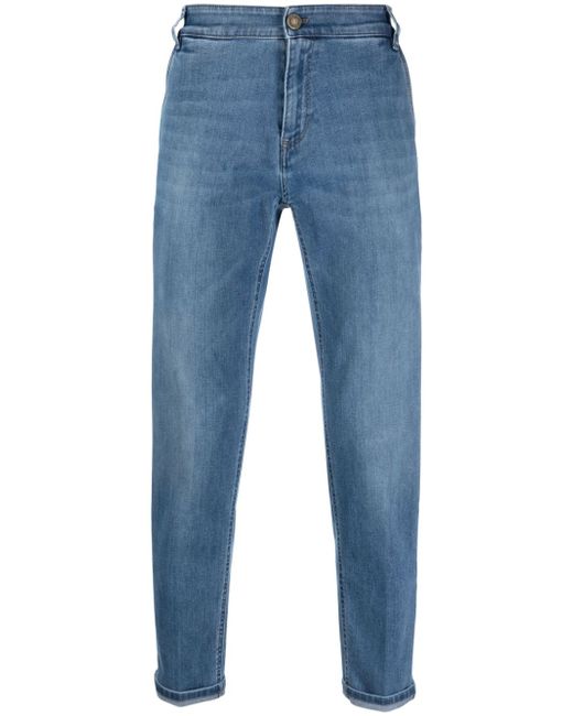 PT Torino tapered-leg cropped jeans
