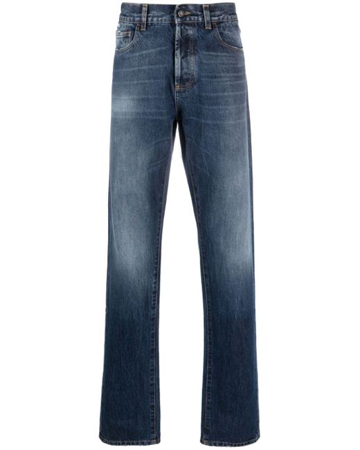 A-Cold-Wall vintage-wash straight-leg jeans