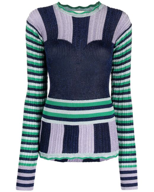 Henrik Vibskov colour-block knit jumper