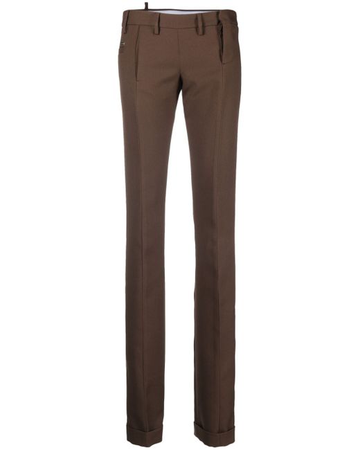 Dsquared2 high-waisted slim-cut trousers
