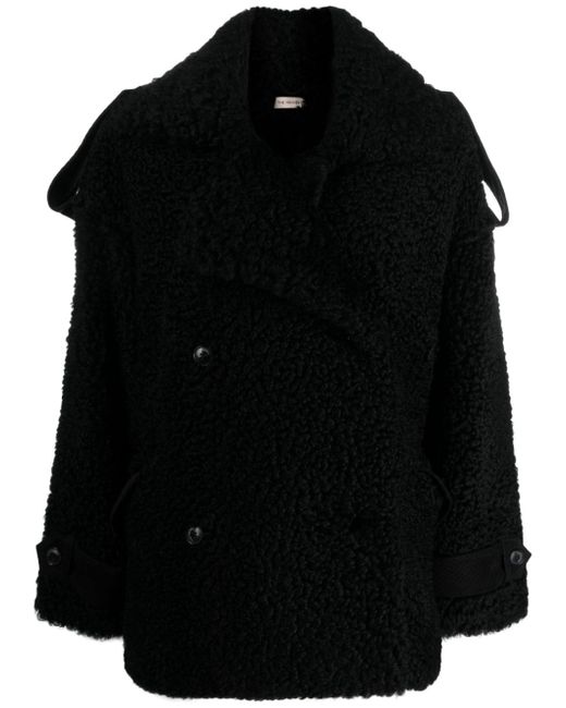 The Mannei Jordan double-breasted shearling coat