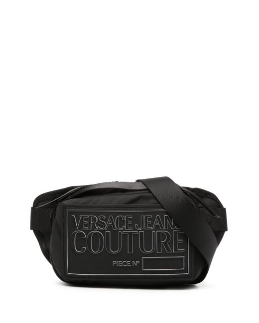 Versace Jeans Couture logo-patch zip-up belt bag