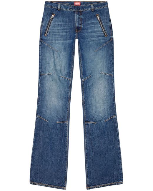 Diesel D-Ismis wide-leg jeans